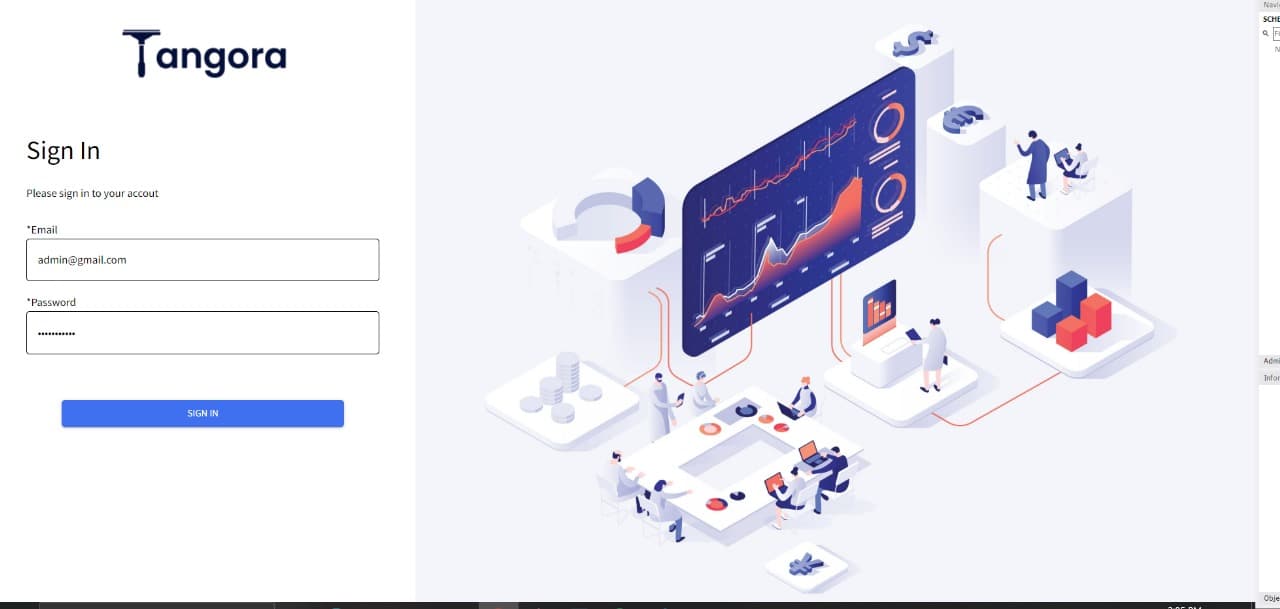 Tangora Admin Panel